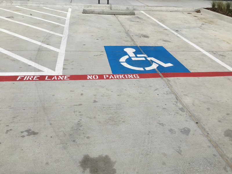 Parking Lot Striping  and ADA Compliance El Paso